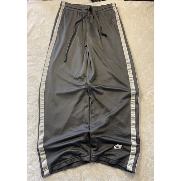 Nike Gray Sweatpants with White Stripes - Picture 2 of 15
